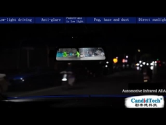 1080P 2MP 자동차 적외선 ADAS 충돌 방지 스트리밍 후면 거울